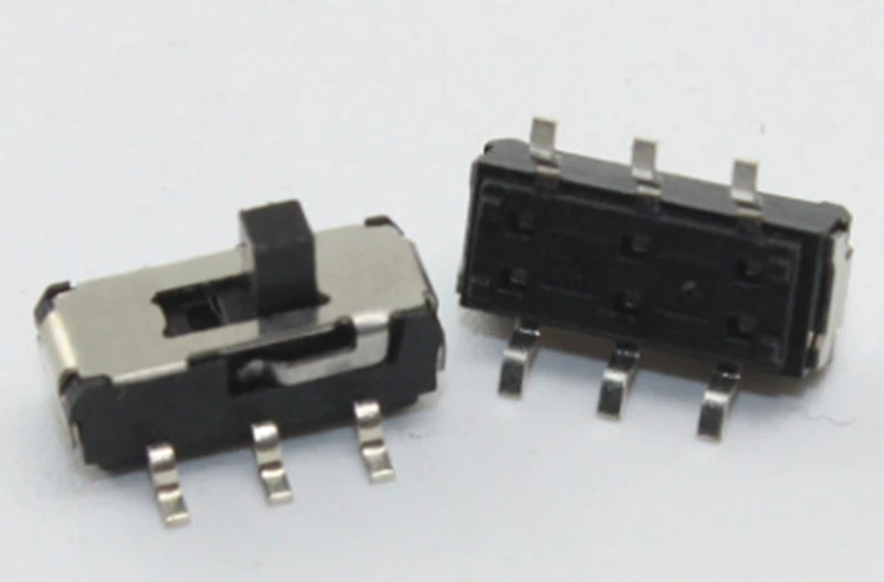 

10pcs patch small toggle switch six feet 2 files side toggle switch micro switch mini