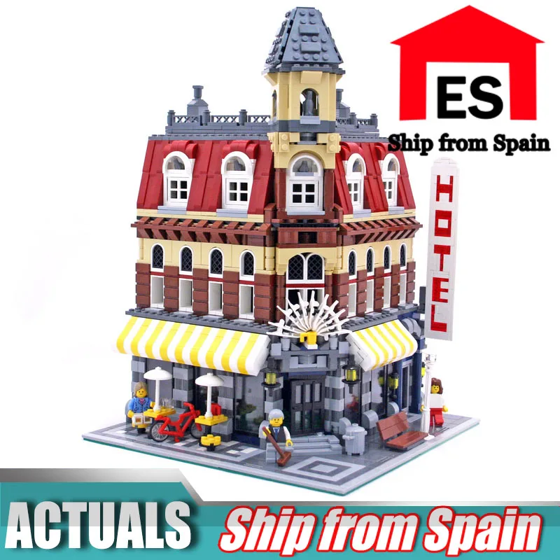 

DHL 15002 Streetview Series The Cafe Corner Set Compatible with Lego 10182 Building Blocks Bricks Kids Toy Christmas Gifts
