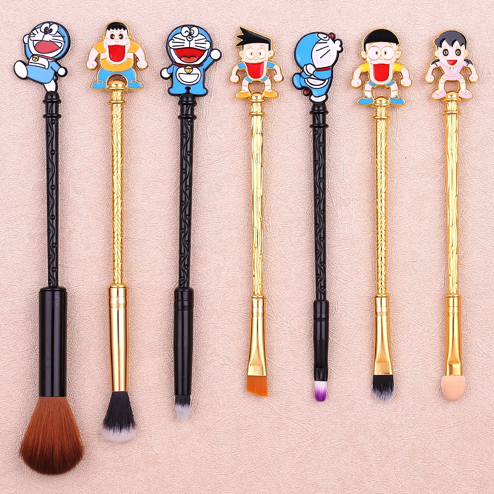 Buy Free Shipping 7pcs/Set Japan Anime Doraemon Beauty