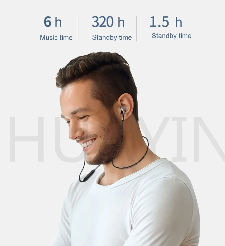 Спортивные bluetooth наушники i9s с активным шумоподавлением/беспроводная гарнитура