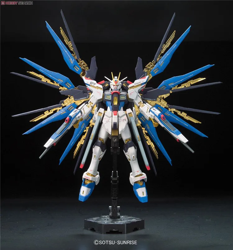 Bandai Gundam 1/144 RG Страйк Фридом мобильный костюм Сборная модель наборы фигурки пластмассовые игрушечные модели