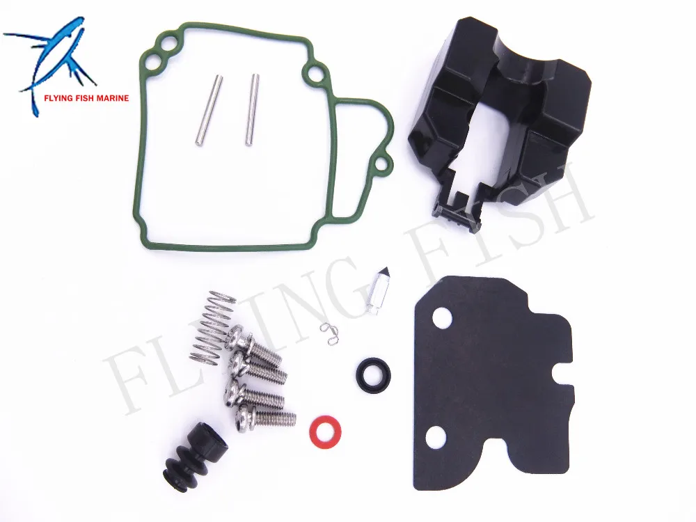 Kit de Reparo de Carburador de Motor de Barco para Yamaha Tempos F25d F25l F25s T25la 4 25hp F25 T25 4 High Quality Automóveis e motos
