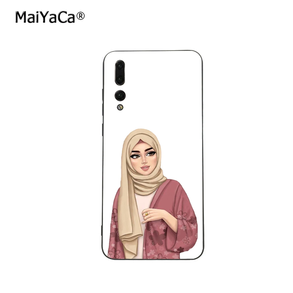 muslim islamic girls phone case for Huawei P20 P30 Pro P10 plus P9 Mate 10 lite 20 pro Honor view 10 Y7 prime Y9 Enjoy9 - Цвет: B6194