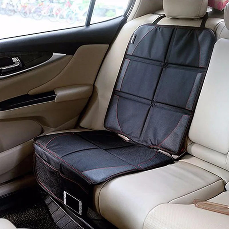 

LUNDA Luxury leather Universal Car Seat Protector Child or Baby Auto Seat Protector Mat Protection For Car Seats Black