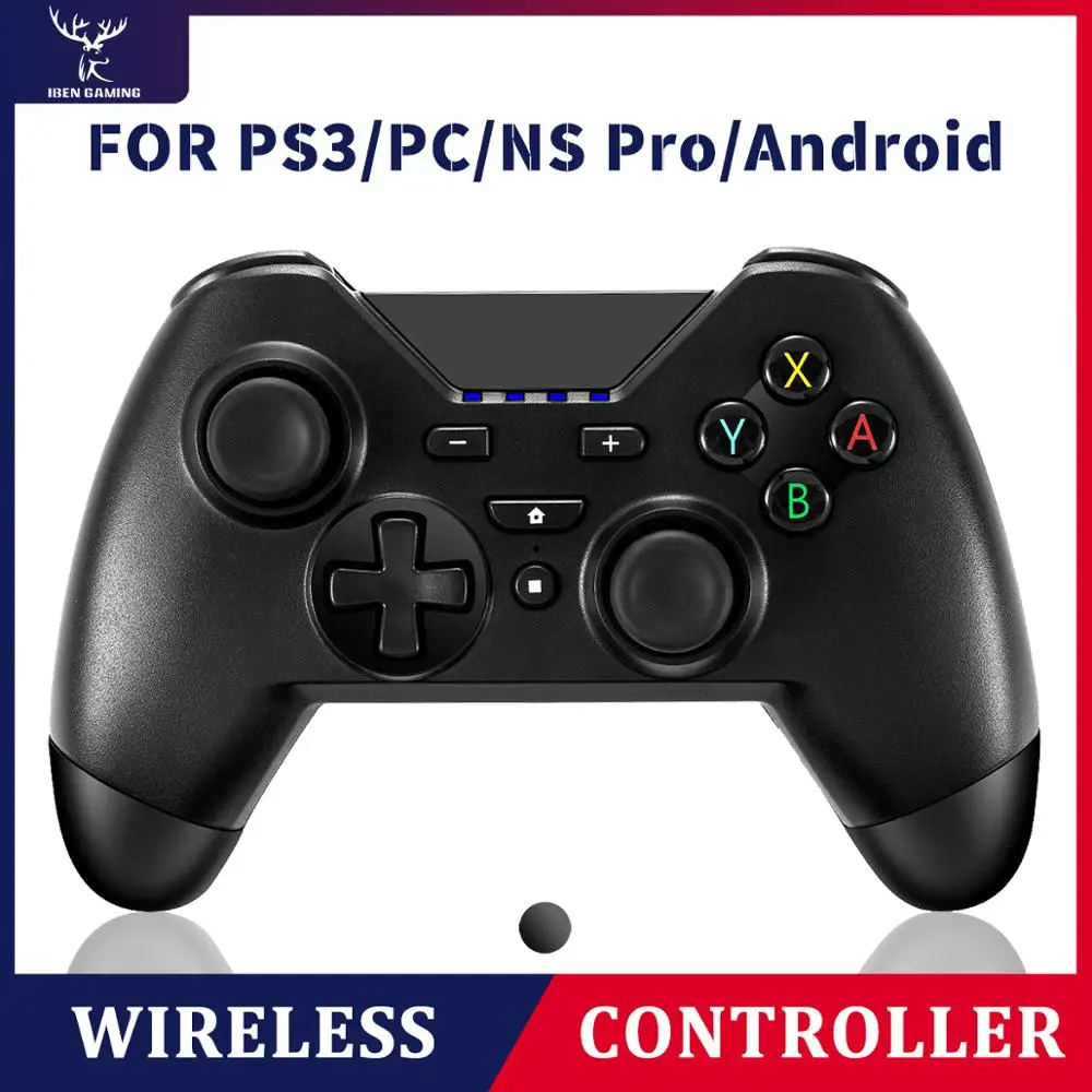 

iBen Bluetooth Wireless Controller Gamepad Joystick 6 Axis Vibration For Nintendo Switch Pro/PC/PS3/Andriod