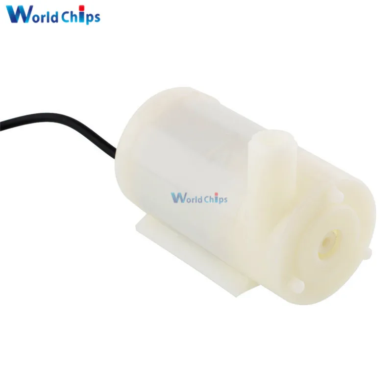 

DC 2.5-6V Mini Micro Submersible Water Pump Low Noise Motor Pump 120L/H 1.1M