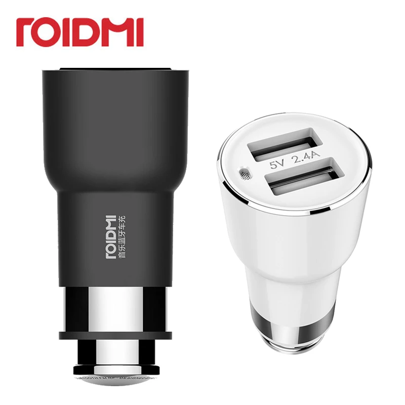 Original Xiaomi Roidmi 2S Bluetooth Charger FM Transmitter with MIC 5V Total 3.1A Car Charger Music FM Radio|bluetooth car charger| fm bluetooth transmittercar bluetooth - AliExpress
