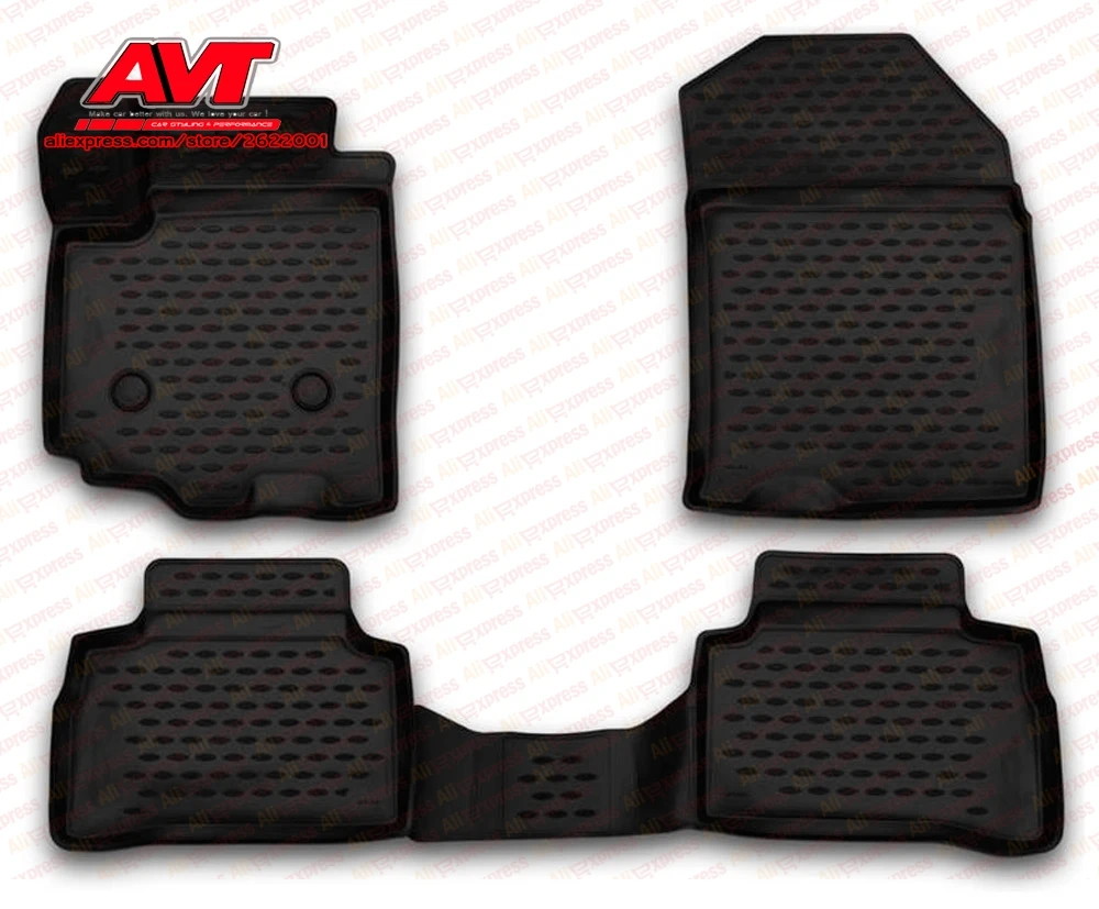 Floor mats for Suzuki Vitara 2015 4 pcs rubber rugs non slip rubber