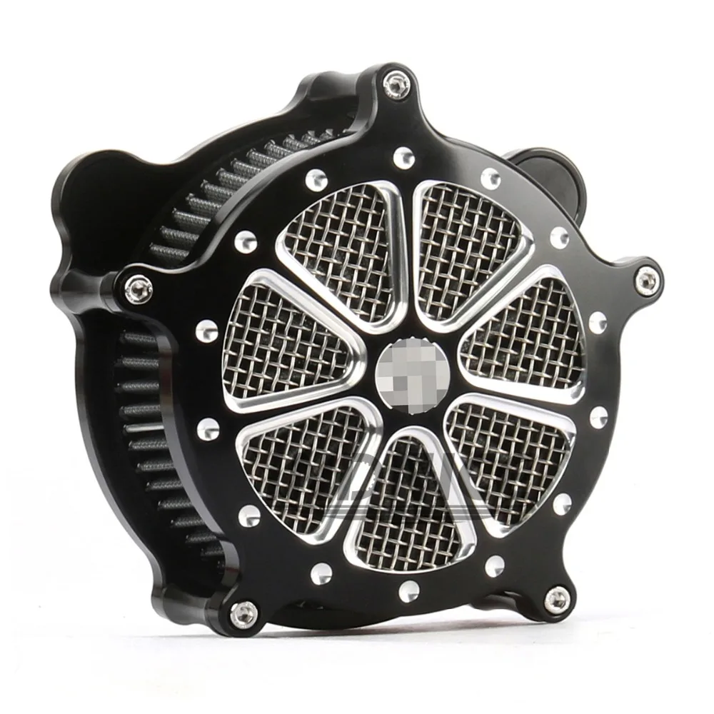 Motorcycle Air Cleaner Intake Filter For Harley Softail Touring Flhr