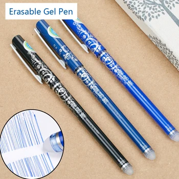 

Magic Erasable Gel Pen Unisex 0.5mm Blue Black Red Ink Pens for Writing Stationery Office School Supplies
