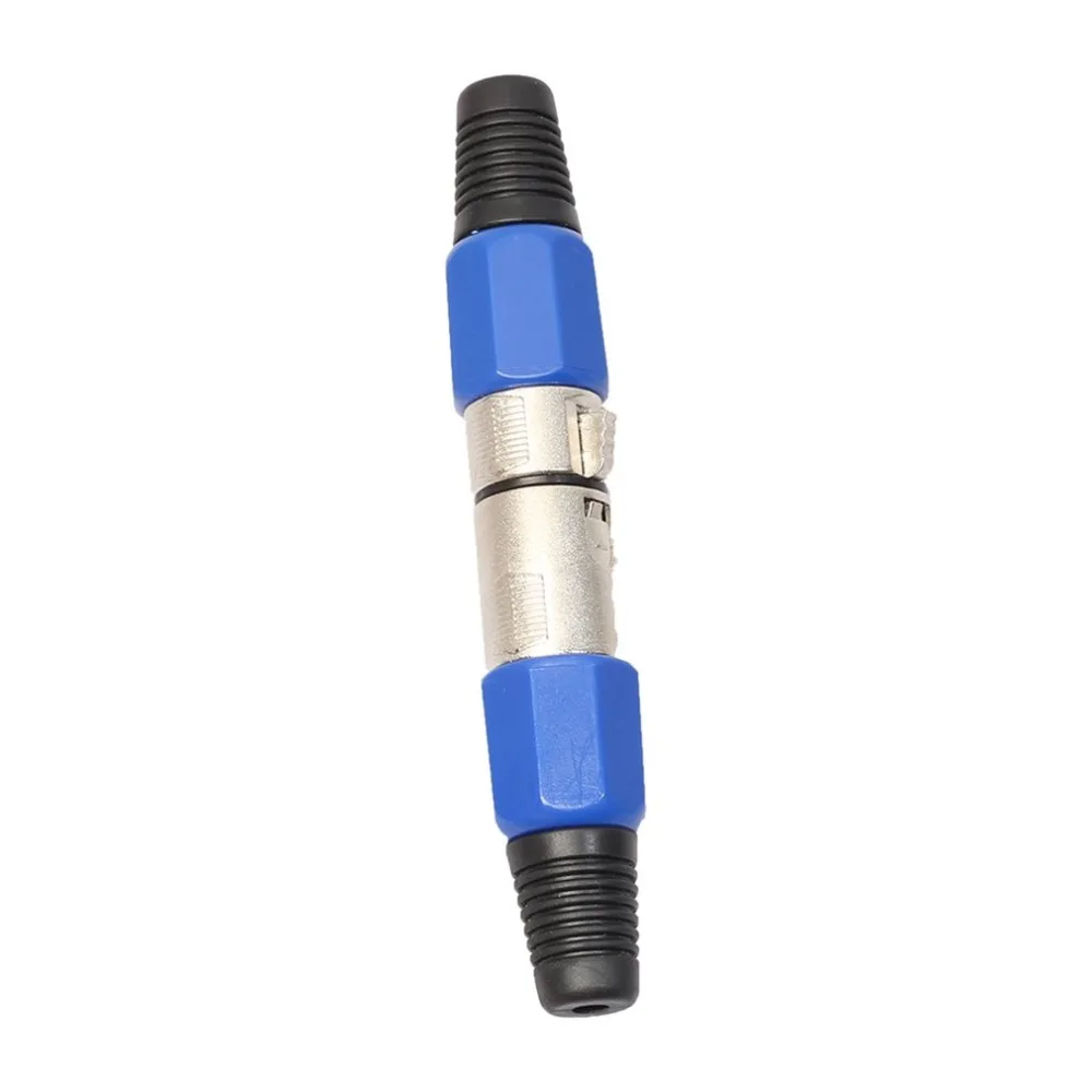 1 Pair 3 Pins XLR Connector Female and Male MIC Jack Plug