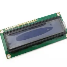 Lcd 1602 lcd монитор 5 V 1602 холст синий и белый код для Arduino