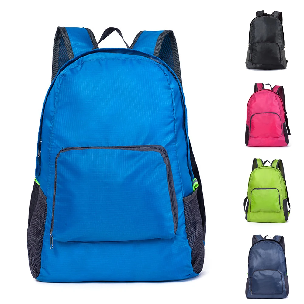 

Travel Lightweight Foldable Waterproof Backpack Daypack Shoulder Bags Rucksack