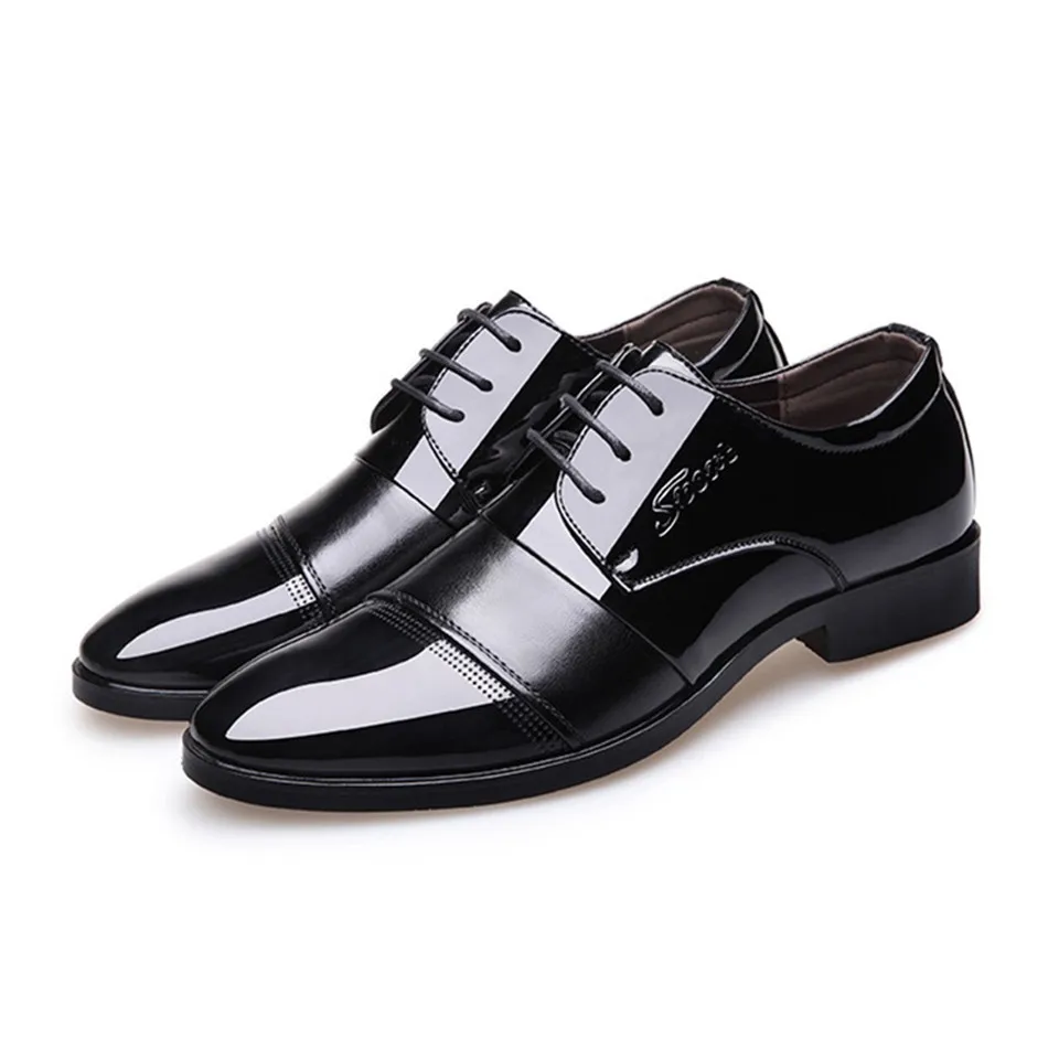 black dress shoes 1 inch heel