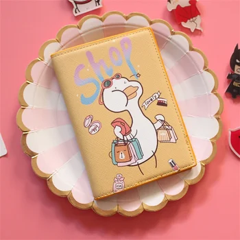 

Women Fashion Passport Covers Travel Accessories Holder PU Leather ID Bank Card Passport Business Wallet Case 14*10cm