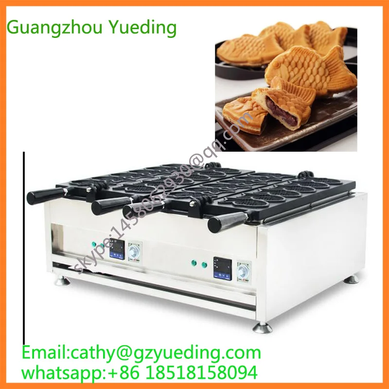 

Fish shape Taiyaki machine / Taiyaki Making Machine / taiyaki waffle maker machine with factory price
