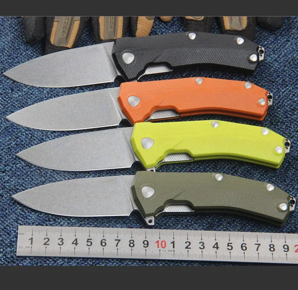 KUR Steel Lion Folding Knife Sleipner Blade G10 Camping Survival Tactical Utility Knives Pocket Collection EDC