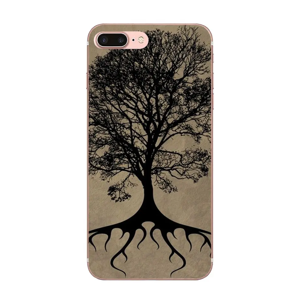 Мягкий резиновый Чехол Klimt Gustav Art Tree Of Life для Apple iPhone 4 4S 5 5C 5S SE 6 6S 7 8 Plus X XS Max