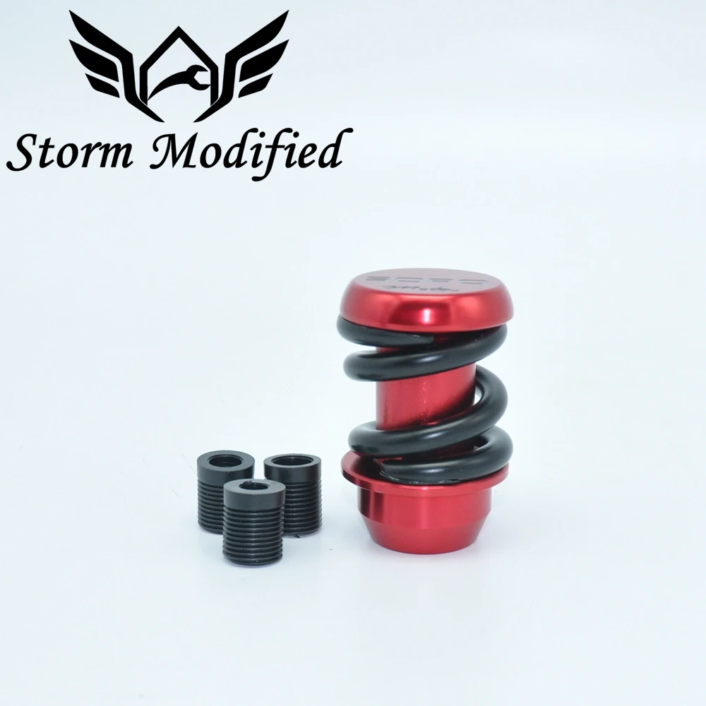 SuTong Metal Shift Lever Knob Alloy Aluminum Car Spring Gear Shift Knob