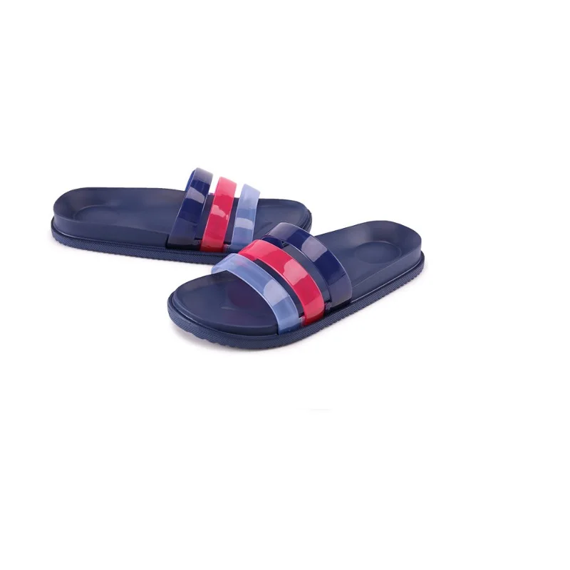 Новые мужские летние тапочки обувь Домашние тапочки badslippers Chaussure De Plage Homme Chaussure mensstriped сандалии мягкие Тапочки