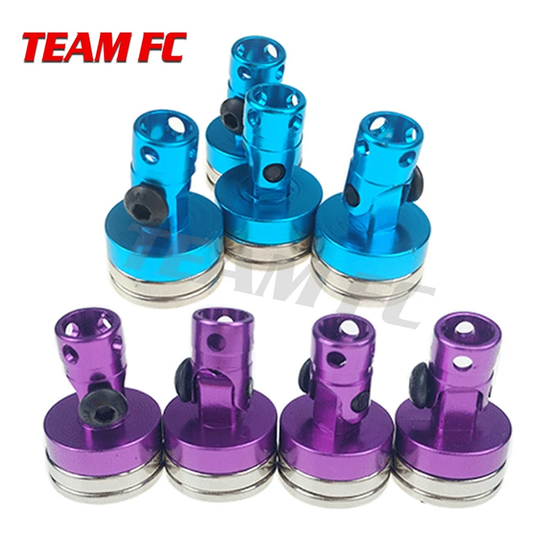 

1set 4Pcs/Lot RC Car Drift Remote Control Car Shell Strong Magnet Stealth Body Post Contact Shell Column For 1/10 Scale Models