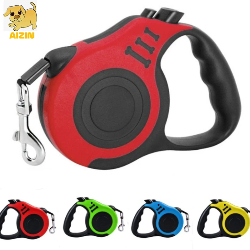 

3M/5M Retractable Dog Leashes Automatic Flexible Dog Puppy Cat Traction Strong Nylon Rope Belt Leash for Small Dogs Pet Products
