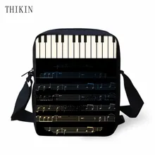 THIKIN 3D Фортепиано Music Flower женские мини сумка через плечо школьные рюкзаки для девочек небольшой сумка мини Mochila