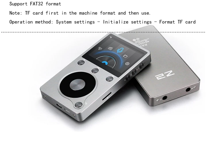 Новый музыкальный плеер aigo (коробка лунный свет) Z2 Fever DSD без потерь Hi Fi