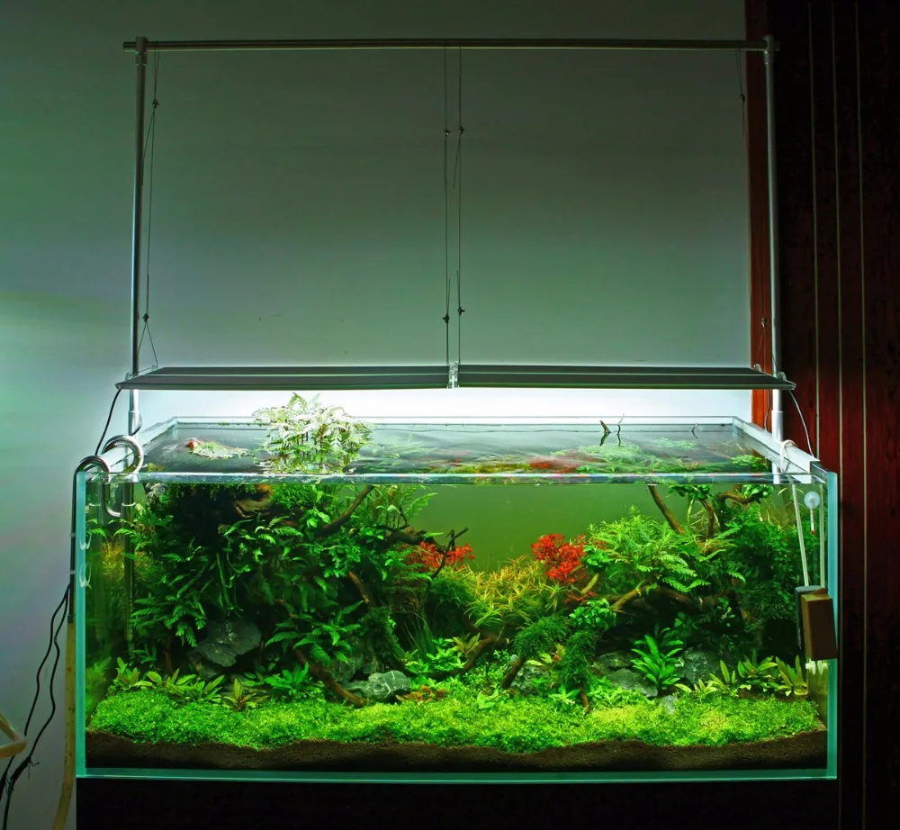 Chihiros RGB аквариум светодиодный светильник полный спектр светильник ing для водных растений яркость регулируемая для 30-120 см бак