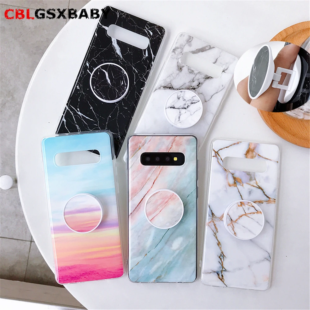 Новый мраморный чехол для samsung Galaxy S20 S10 Plus A10 20 30 50 M10 телефона Note 10 8 9 силиконовый с