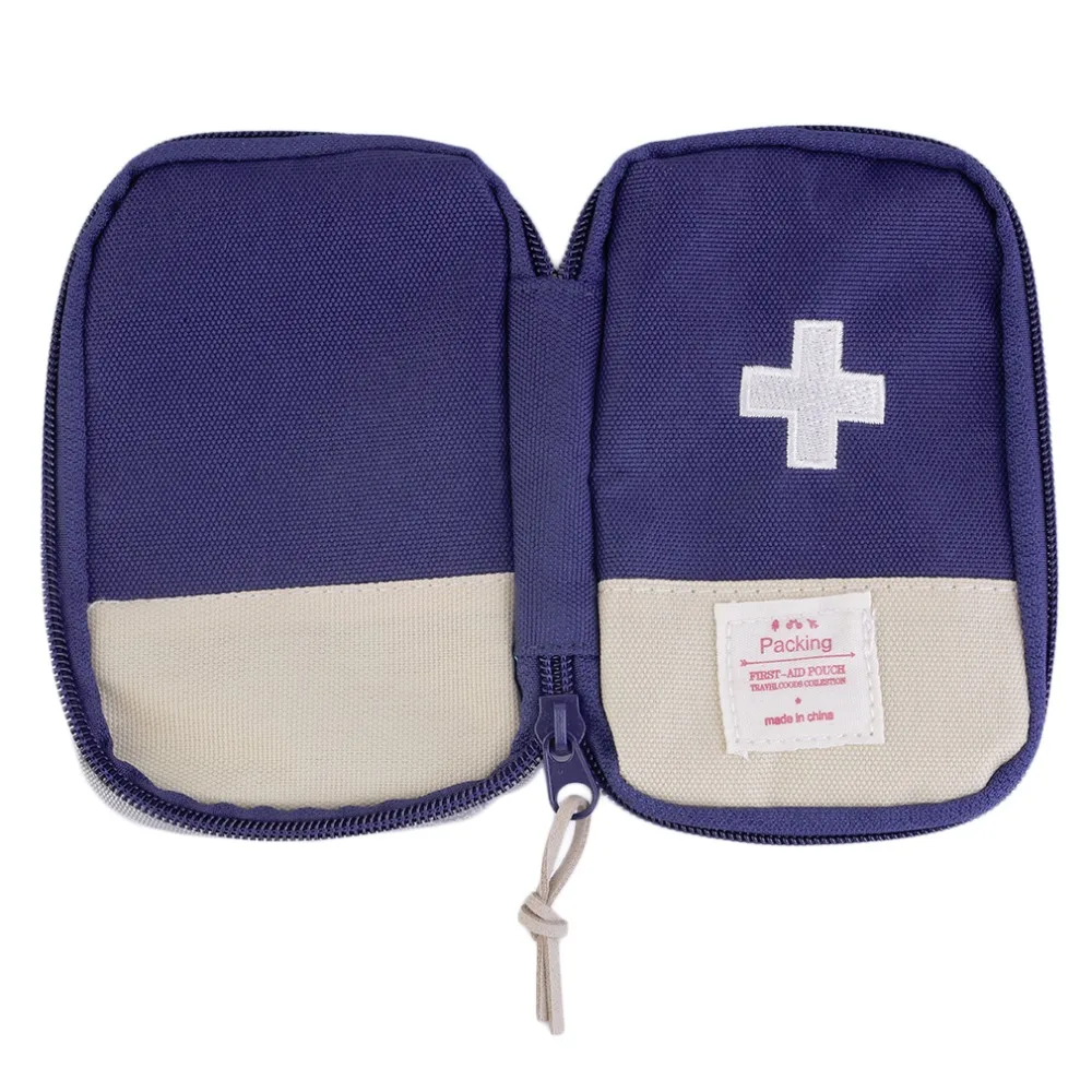 Mini vacías de camping al aire libre kit de primeros auxilios de emergencia de bolsa de medicina de emergencia drogas médico portátil paquete 3 colores opcionales