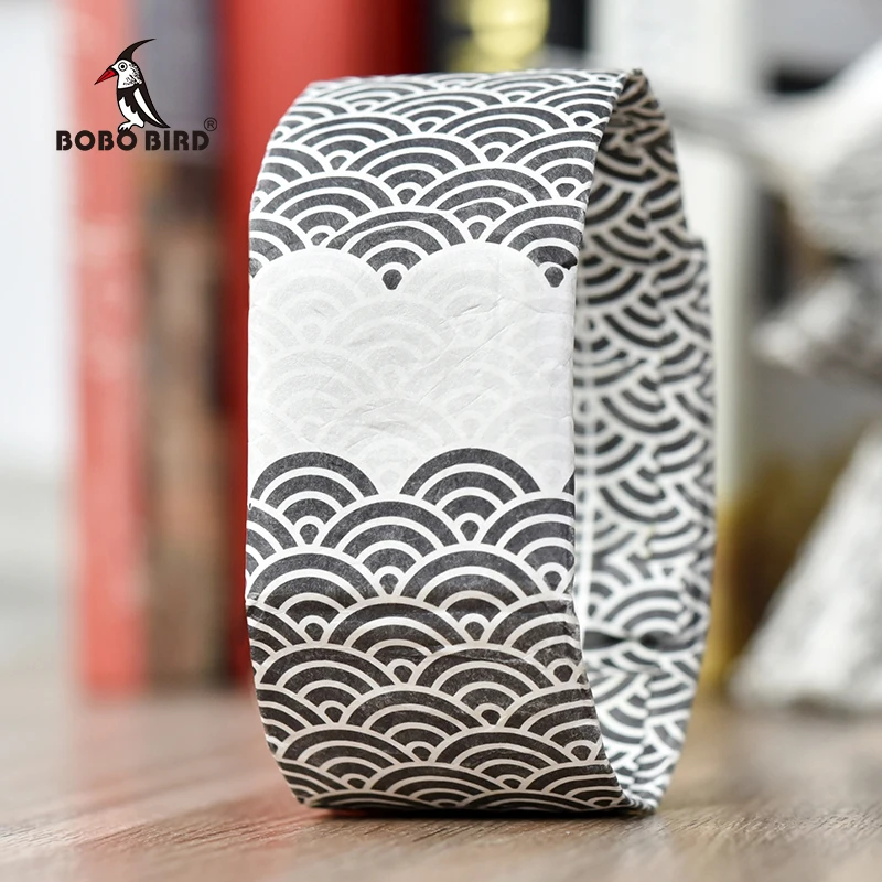 

BOBO BIRD Men Watch Couple Women Paper Quartz Wristwatches for Ladies LED Display Waterproof relojes para mujer Chinese style