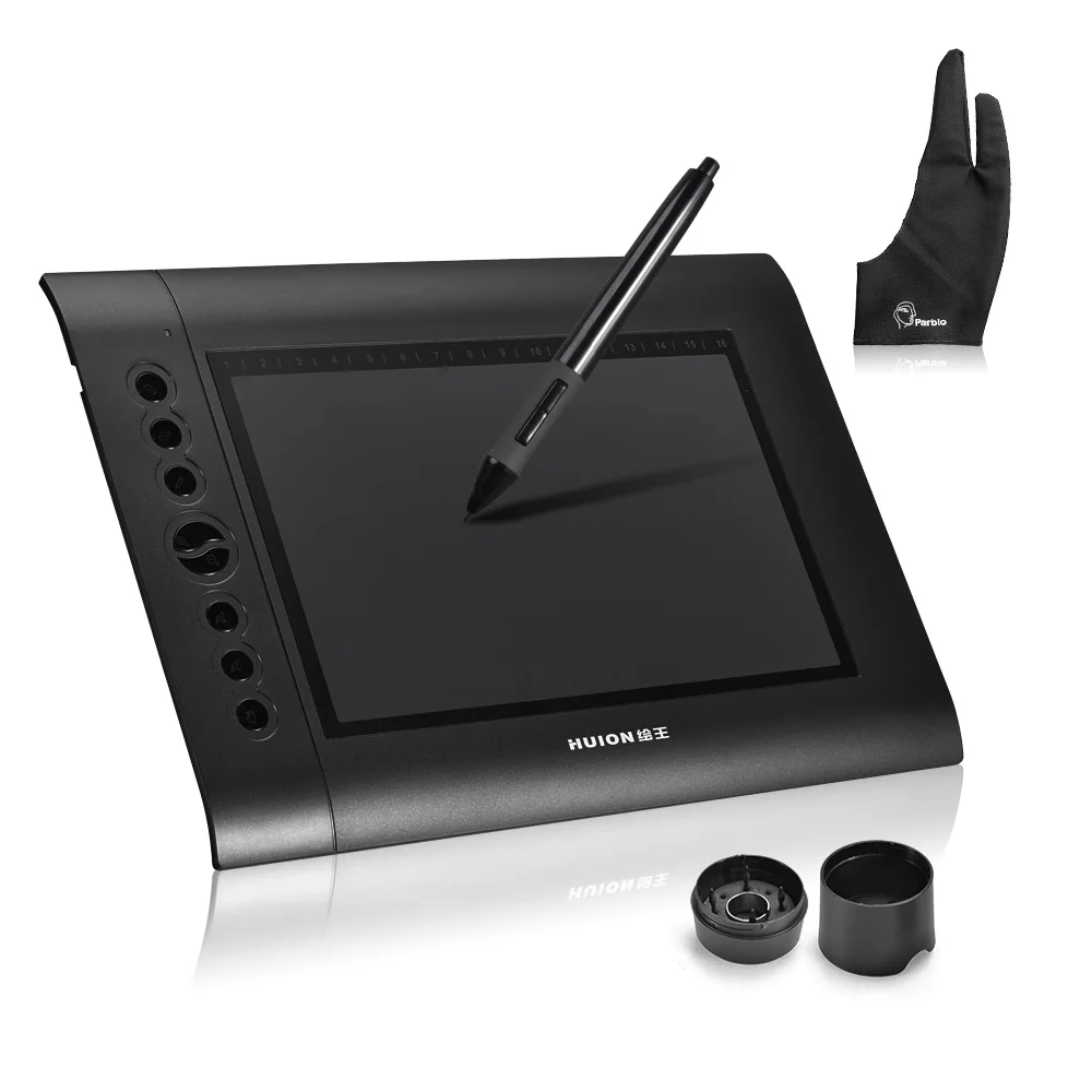 מוצר HUION H610 10x6.25" 2048 Levels Art Graphics Drawing Tablet