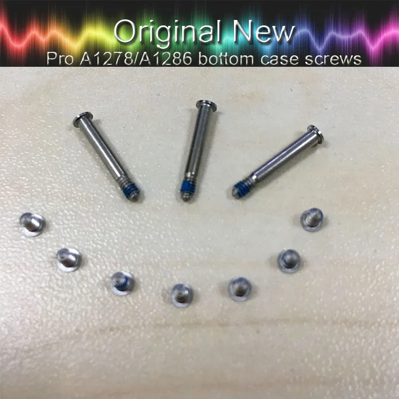 

New for 10Pcs Bottom Case Cover SCREWS Set for Macbook Pro 13" 15" bottom case screws screw brand new