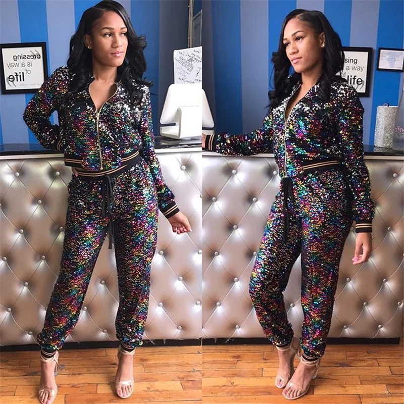 colourful tracksuit