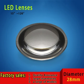 

Brand new 28mm semi-circle Plano-convex LED Lenses Optic Lens Grade PMMA For Lens Reflector Free shipping