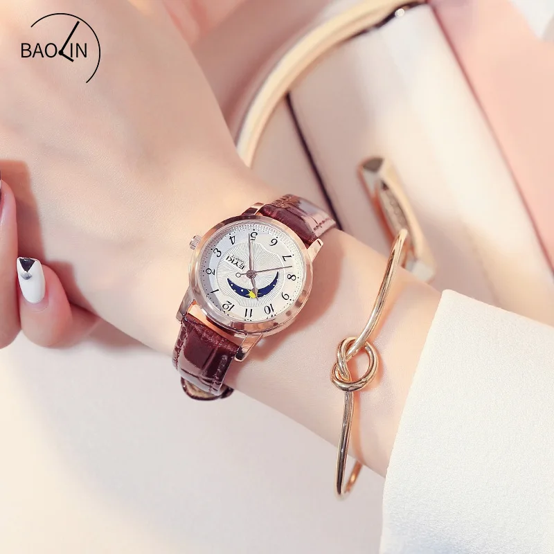 EYKI Moon Pattern Women Watches 2017 Luxury Brand Ladies Watch Women Waterproof Quartz-watch Womens Watches With Leather Straps EYKI Moon Pattern Women Watches 2017 Luxury Brand Ladies Watch Women Waterproof Quartz-watch Womens Watches With Leather Straps