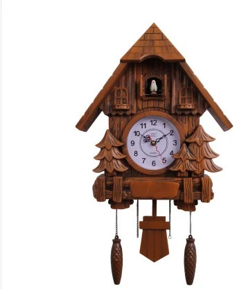 Reloj de cuco de moda Reloj de pared de sala de estar de 20 pulgadas reloj despertador de calidad reloj de bolsillo oscilante moderno breve tiempo de transmisión por hora Reloj de cuco de moda Reloj de pared de sala de estar de 20 pulgadas reloj despertador de calidad reloj de bolsillo oscilante moderno breve tiempo de transmisión por hora