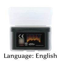 

32 Bit Video Game Cartridge DOOM Console Card EU Version English Language Support Drop shipping