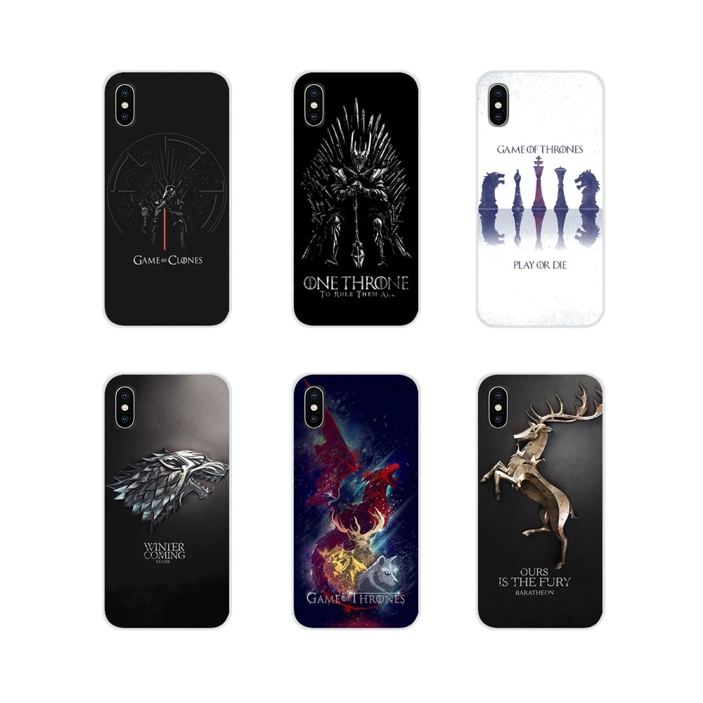 Games of Thrones GOT Logo Accessories Phone Shell Covers For Huawei Mate Honor 4C 5C 5X 6X 7 7A 7C 8 9 10 8C 8X 20 Lite Pro | Мобильные