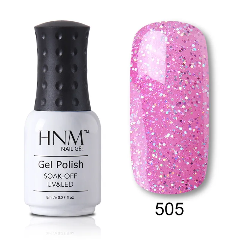 

HNM 28 Pure Color 8ML Gel Nail Polish Hybrid Varnish Semi Permanent UV Led Gel Polish Soak Off Lucky Lacquer Primer Gellak