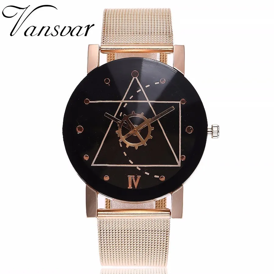 Унисекс розовое золото и серебро шестерни стиль часы модные роскошные для мужчин женщин кварцевые наручные часы подарок часы Montre Femme