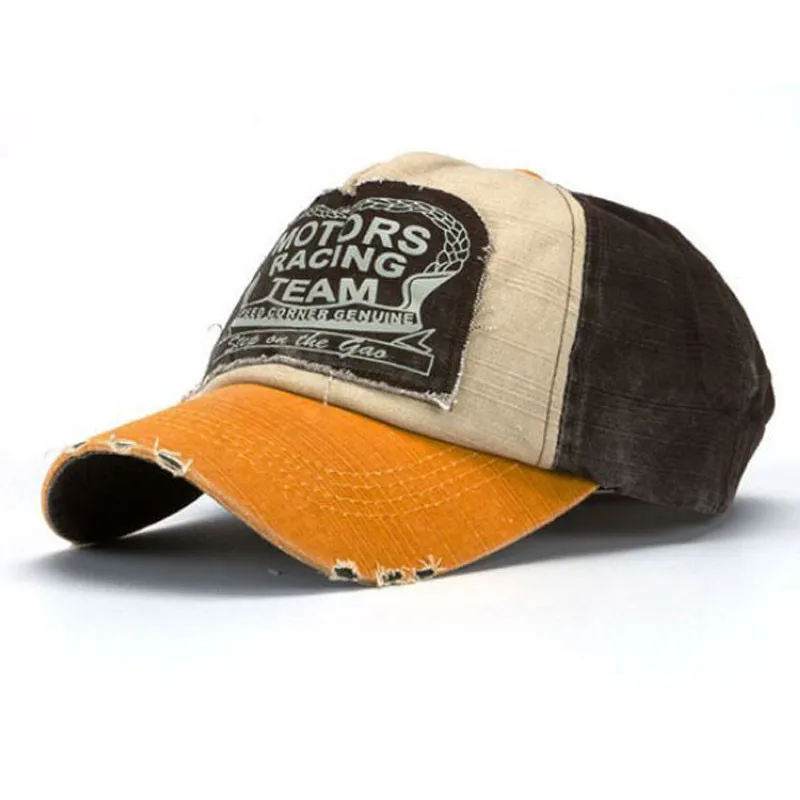 

Unisex Baseball Cap Cotton Motorcycle Cap Grinding Do Old Hat baseball hats men hip hop snapback hat women gorras racing cap de