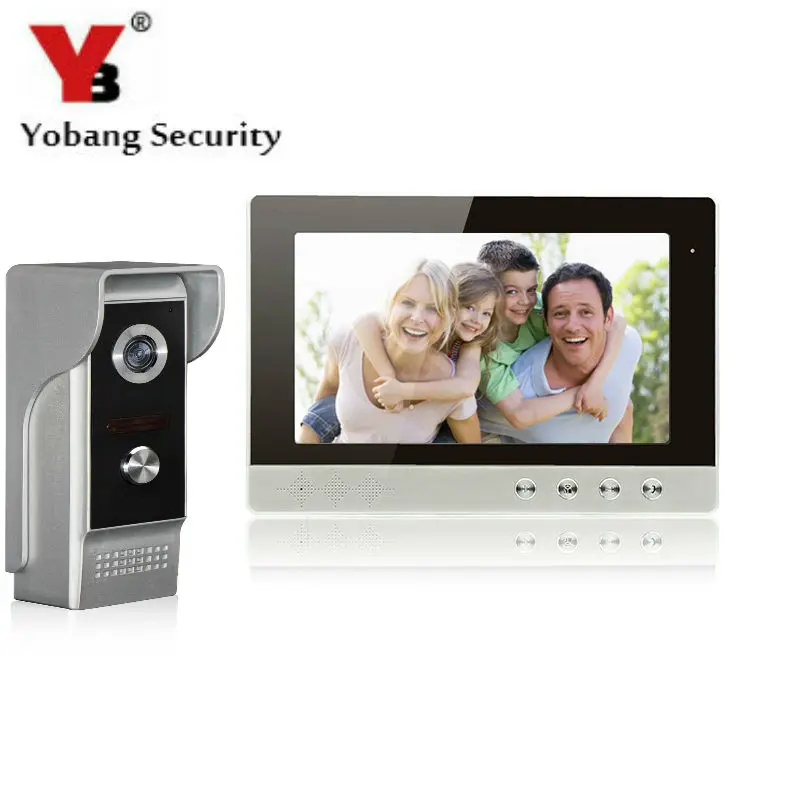 ##BUY YobangSecurity 10 Inch LCD Video Doorbell Door Phone Entry Intercom Camera Monitor Security System Kit with 1 Camera 1 Monitor