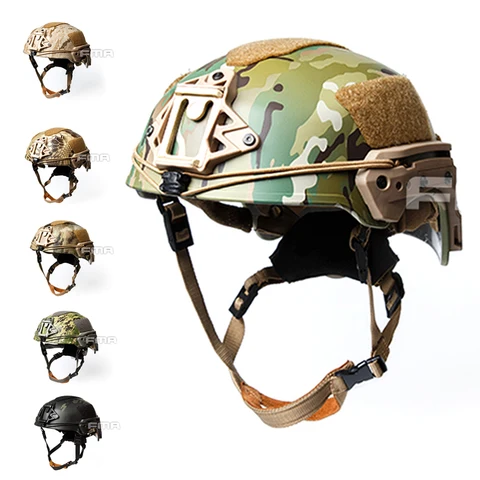Acessórios de Jogos de Guerra Fma Capacete Balístico Exterior ex Militar Tático Capacete Airsoft rg Frete Grátis