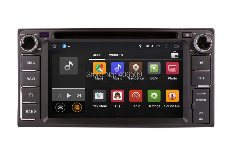 Android 9 0 автомобильный dvd-плеер для Toyota RAV4 Hilux Corolla Vios Prado с GPS навигацией Радио BT USB AUX
