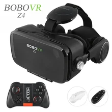 Горячая VR Cardboard BOBOVR Z4 VR Очки виртуальной реальности 360 градусов 3D просмотр захватывающий опыт 4,7 ''-6,2'' смартфон