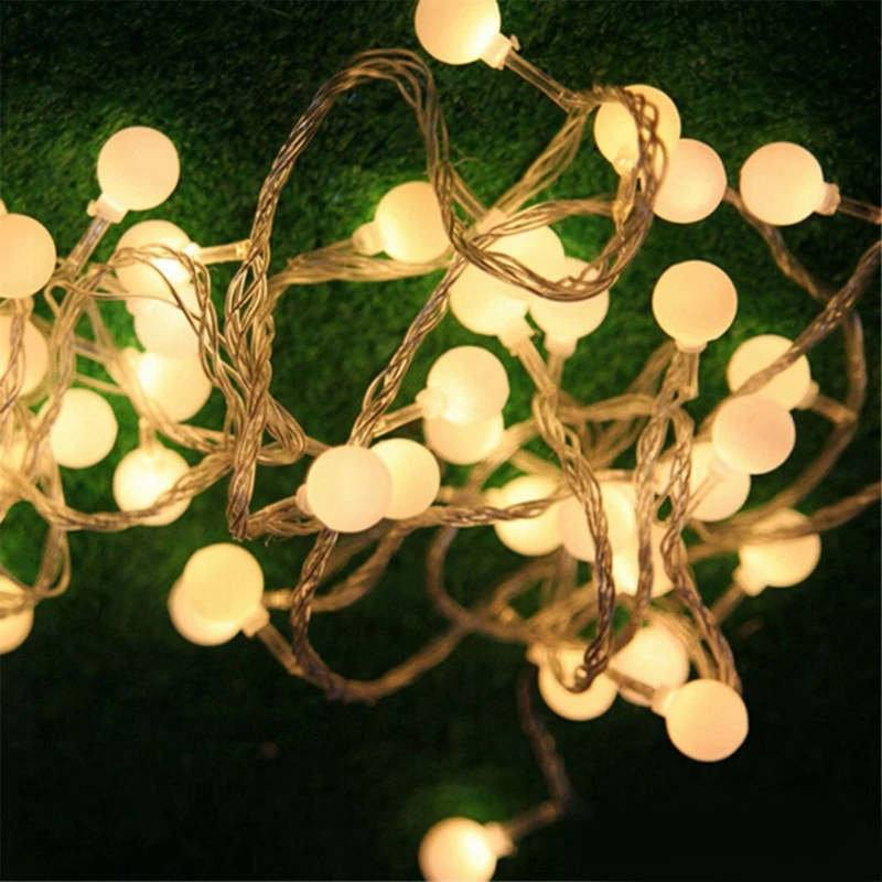3 м 30 шаров светодиодный вечерние украшения и мероприятия струнный светильник s AA на батарейках Рождественский праздник открытый домашний декоративный светильник