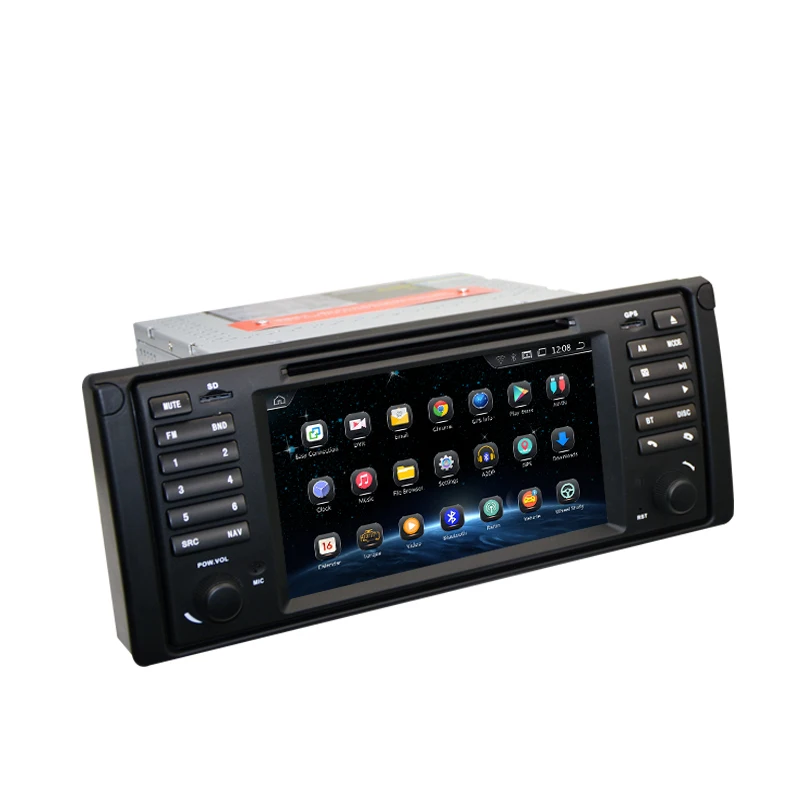 Best 7 Inch Android 9.0/9 Car Radio Multimedia For BMW E39 E53 X5 520i 525i 530i Support Bluetooth GPS Navigation WiFi OBD II 4