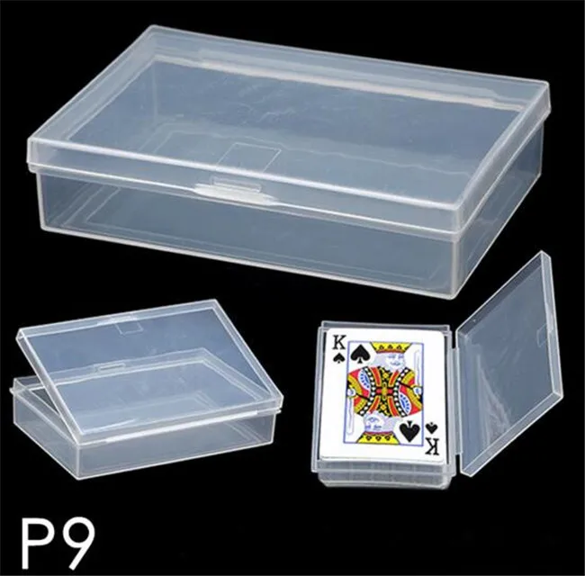 EASONOV много размеров на выбор Квадратные прозрачные пластиковые коробки для хранения ювелирных изделий бисер ремесла чехол контейнеры